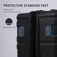 thumbnail image 4 of RONSHINE 3 Pieces Swivel Luggage Travel Sets 3-Digit TSA Approved Lock 3-level Telescopic Handle 20'' 24'' 28'' 3 Sizes Lightweight Hardshell Suitcase, 4 of 8