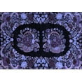 thumbnail image 1 of Ahgly Company Indoor Rectangle Medallion Blue French Area Rugs, 3' x 5', 1 of 4