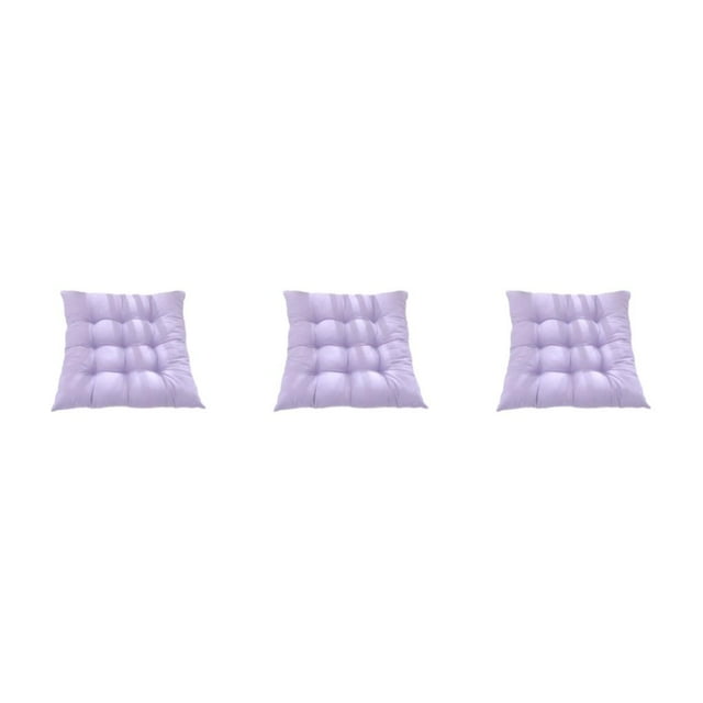 Maytalsory Coussin Respirant en Tissu Polyester Remplissage de Perles Libération de Pression Tissu Polyester Confortable et Respirant Violet Clair 3Set