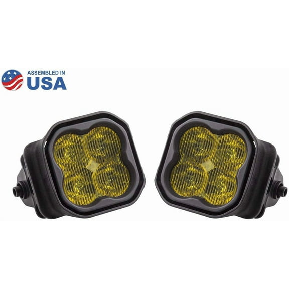 SS3 LED Fog Light Kit for 15-20 Ford F150 Yellow SAE/DOT Fog Pro Diode Dynamics Fits select: 2017-2022 FORD F250