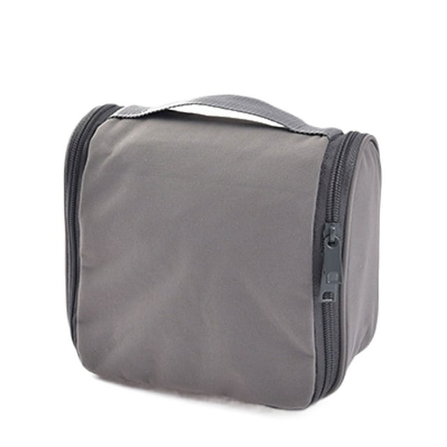 Decodeary Durable Hanging Travel Toiletries Bag Traveling Convenient And Practical Grey L