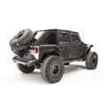thumbnail image 1 of Convient pour Jeep 2007-2018 Wrangler JK Fab Fours Fender Flare JK1005-1 Armor System; Style Arqué Agressif; Couverture de Pneu 8 Pouces; Acier Mat Enduit de Poudre; Ajustement Direct aux Défenses Armor System, 1 of 5