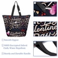 thumbnail image 3 of Valentine's Day Font Water Repellent Crossbody Bag with Jeanette Interior and Heat Preservation, 900D Encrypted Oxford Cloth, Waterproof Aluminum Film, Size 52x36.5x14.5x32 cm/20.1x14.3x5.7x12.5 in, 3 of 7