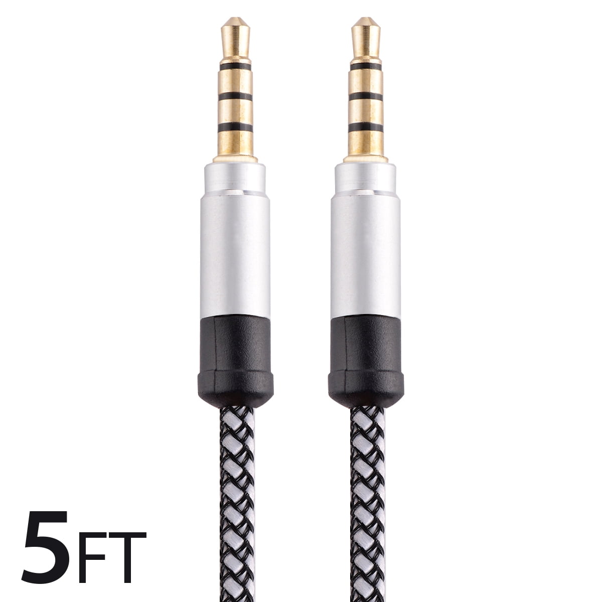 DOUBLEUR JACK 3,5MM SBS CONNECTEUR GOLD 20CM - Super U, Hyper U, U Express  