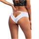 thumbnail image 4 of Bragas de tanga de cintura baja de encaje sólido sexy para mujer Calzoncillos Ropa interior Bikini Fridja nalpqowj14606, 4 of 7