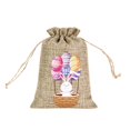 thumbnail image 1 of Bolsa con cordón para golosinas de Pascua, bolsa para envolver dulces, bolsa para galletas, bolsa para fiesta de Pascua Estilo E, 1 of 9
