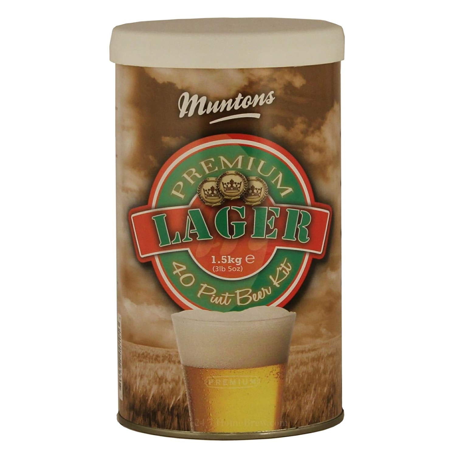 Muntons Premium Lager Beer Making Kit, 53Ounce Can