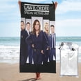thumbnail image 1 of Toalla de playa Law And Order, suave, de secado rápido, resistente a la arena, para piscina, yoga, gimnasio, camping, toallas de baño ligeras, regalo para niños, niñas, niños y adultos, 31,5 x 63, 1 of 8