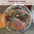 thumbnail image 4 of Sac de Rangement pour Couronne de Noël transparent 24 Pouces Conteneur de Couronne de Noël transparent avec double Fermeture Éclair et Poignée Renforcée Conteneur de Couronne de Noël, 4 of 7