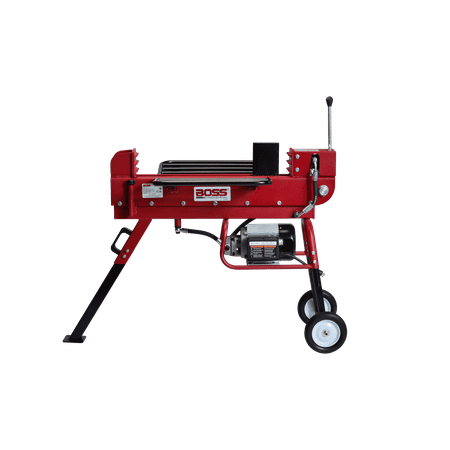 Boss Industrial Professional Grade Compact 10 Ton Electric Log Splitter with 2.5 hp Electric Motor