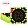 thumbnail image 1 of 50PCS Self Adhesive Shotboard 8 inch Shooting Board Shooting Practice Stickers, 1 of 4