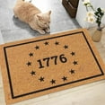 1776 Doormat Coir Doormat Fourth Of July America USA Patriotic American