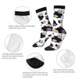 thumbnail image 3 of Yiaed Daisies Flowers Print Great elasticity Crew Socks Sports socks for Men and Women, 3 of 5