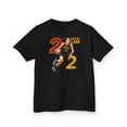 thumbnail image 2 of Caitlin clark Basketball Cartoon Kids Heavy Cotton Tee-KWBCC2267B-Cardinal Red-XL, 2 of 4