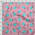 thumbnail image 4 of oneOone Cotton Poplin Light Pink Fabric Ladybird Diy Clothing Quilting Fabric Print Fabric By Yard 56 Inch Wide, 4 of 6