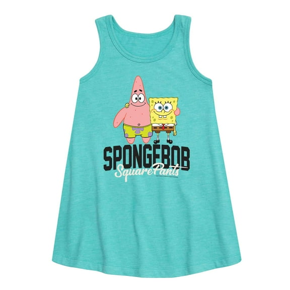 SpongeBob SquarePants - Patrick And SpongeBob SquarePants - Toddler And Youth Girls A-line Dress