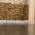 thumbnail image 4 of Hauteloom Hera Living Room, Bedroom Machine Washable Area Rug - Farmhouse - Ivory, Dark Blue, Light Blue - 2' x 3', 4 of 19