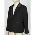 thumbnail image 4 of Eandarui Kids Boys Long Sleeve Formal Suit Blazer Coat One-Button Gentleman Suit Jacket Outerwear for Black 4, 4 of 5