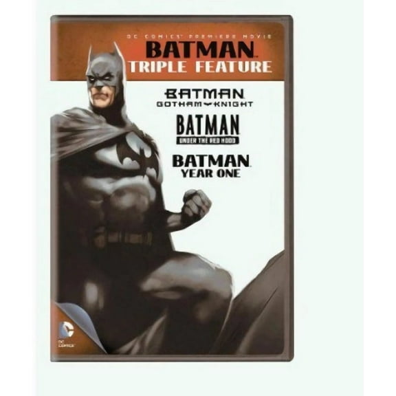 DCU Batman Triple Feature (Batman Gotham Knight/Batman Under the Red Hood/Batman Year One) [DVD]