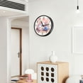 thumbnail image 6 of Voice Controlled Luminous Clock LED Night Light 12 Inch Silent Wall Clock Suitable for Bedroom and Living Room Home Decoration Cats and Balls Of Yarn, 6 of 8