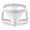 White, variant on Herrnalise Men's Jockstrap Underwear Men Casual Solid Hollow-carved Design Sexy Breathable Low Waist Underwear Pants Sexy Underwear Set For Men For Gold,2XL