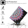 thumbnail image 2 of Allytech iPad Mini Case, iPad Mini 5 Case, iPad Mini 1 2 3 4 Case, PU Leather Slim Folio Flip Multi Angle Stand Auto Sleep Wake Corner Protection Case Cover for Apple iPad Mini 1 2 3 4 13, Mandala, 2 of 6