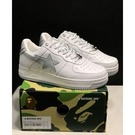 

BAPE GOOSE Lightning Star Black and White Panda Low top sneakers for men and women