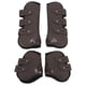 thumbnail image 5 of 4 Uds. Botas para patas traseras delanteras de caballo, protectores de tendón de neopreno de PU, engranajes de protección para caballos (juego delantero y trasero marrón M), 5 of 12