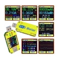 thumbnail image 4 of APP USB 3.0 Type-C DC UM34 UM34C USB Tester Voltmeter Ammeter Voltage Current Meter Battery Charge Measure Cable Detector Tester ,Improved Measurement Accuracy, 4 of 7