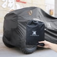 thumbnail image 7 of REGALWOVEN Quad Black ATV Cover 190T Polyester Waterproof Outdoor for Polaris for Honda for Yamaha for Can-Am for Suzuki Black L, 7 of 7