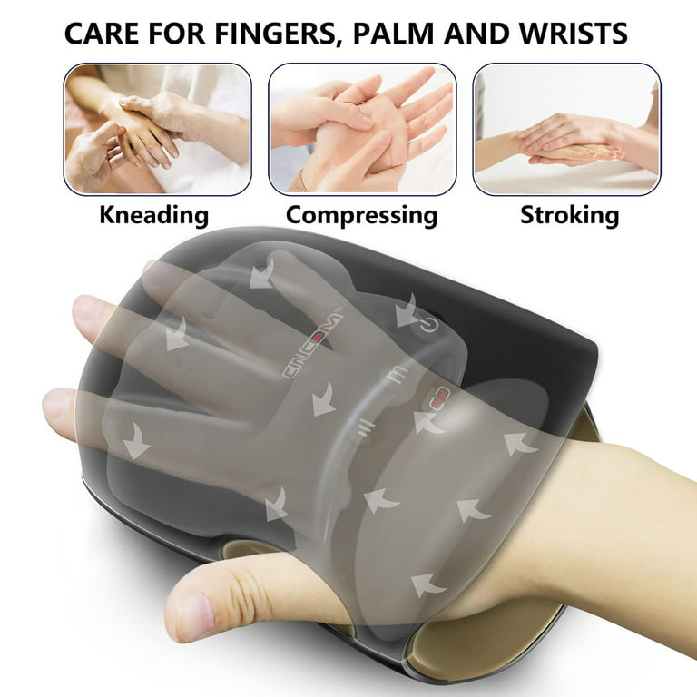 CINCOM Hand Massager for Arthritis and Carpal Tunnel with Heat and
