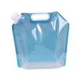 thumbnail image 2 of LOVIVER Collapsible Water Storage Bag Container 5L Outdoor Drinking Tool Wide Bottle Lip Light Blue, 2 of 8