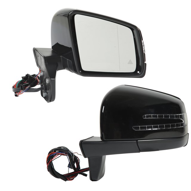 Espejo De Puerta Eléctrico, Espejo De Puerta Lateral Plegable Automático 6 En 1 Multifunción Para Automoción