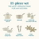 thumbnail image 2 of Set de utensilios de cocina Rachael Ray Cucina, cerámica, antiadherente, 13 piezas, 2 of 9