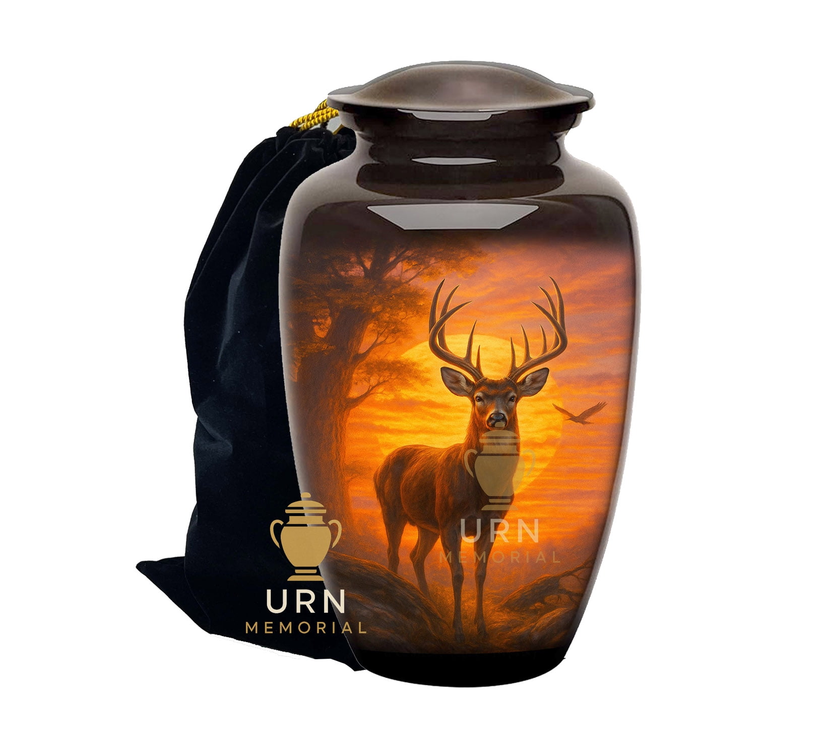 Urna Cremazione Cowboy - Tramonto Western Per Ceneri - Foto 4