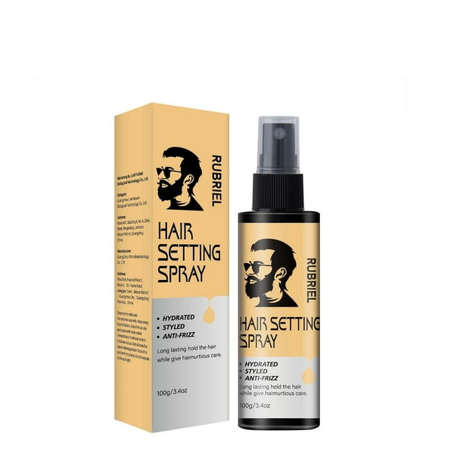 Spray de peinado para hombres, gel para peinar el cabello, gel para peinar el cabello, gel seco al agua, cera para el cabello, barro para el cabello 100 ml