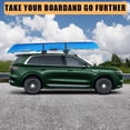 thumbnail image 3 of Kojooin Soft Roof Rack Pads for Cars, 600D Oxford Car Top Rack with Tie Down Straps, Ropes and Storage Bag for Surfboard or Kayak, 3 of 7