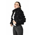 thumbnail image 2 of Chamarra de peluche /Juvenil, 7121 (Negro) negro EG, 2 of 5