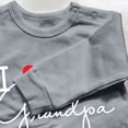 thumbnail image 4 of Riecok Unisex Newborn Baby Summer Short Sleeve Cotton Thin Lightweight Breathable Soft Comfortable Fruit Print 0-18 Months Gray 6 M, 4 of 5