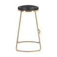 thumbnail image 3 of Bree Faux Lether Bar Stool Black 30.5" (Set of 2), 3 of 6