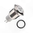 thumbnail image 3 of 16mm Universal Red LED Push Button Switch for Car Warning Light Applications with Advanced Technology, 3 of 5