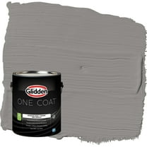 Glidden One Coat Antique Silver / Grey Semi-Gloss Interior Paint with Primer, 1 Gallon