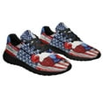 thumbnail image 6 of Rooster American flag US Shoes Sneakers for Women Men Black Size 8.5, 6 of 7