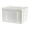 White, variant on PP Storage Box Durable Stackable Storage Containers Industrial Tote Bin for Toys Green