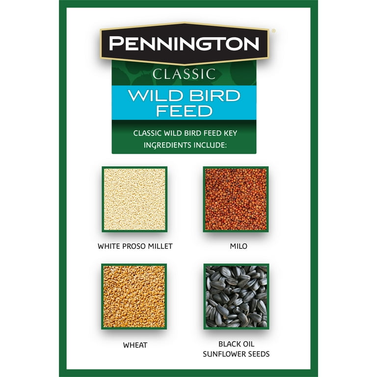 Pennington Classic Wild Bird Feed and Seed 50 lb. Bag 1 Pack Dry