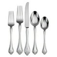 thumbnail image 1 of Oneida Boutonniere 45 Piece Everday Flatware, Service for 8, 18/0 Stainless Steel. Silverware Set, Dishwasher Safe, Multi, 1 of 5