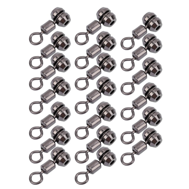 Filfeel Swivel Connector, Copper Swivel Connector, Gear Connector, For Freshwater Easy To Use Short Sea Fishing Durable