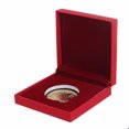 thumbnail image 2 of Commemorative Coins Box Wood/Plastic Collection Souvenir Metal Coin Box For Gift, 2 of 7