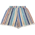 thumbnail image 2 of Star Ride Girls Striped Flowy Shorts, Sizes 4-16, 2 of 2