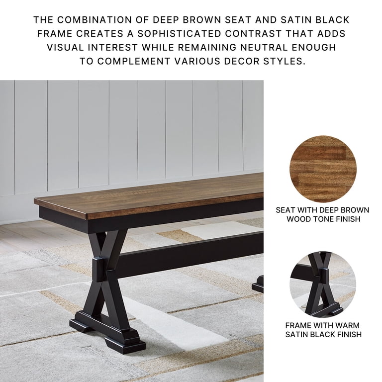 Signature Design by Ashley Wildenauer Dining Bench photo 2